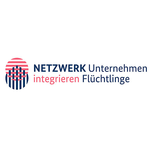 Logo der Initiative NETZWERK Unternehmen integrieren Flüchtlinge